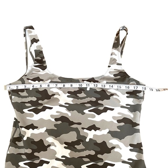 KENDALL and Kylie Camo One Piece Low Back Swimsuit - Picture 7 of 8
